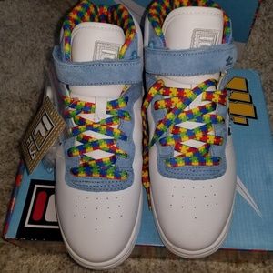Fila F-13 "Autism Puzzle" Sneakers Sz 7